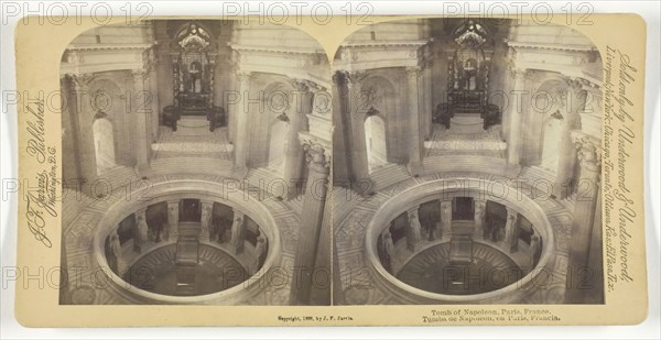 Tomb of Napoleon, Paris, France, 1888. Creator: Underwood & Underwood.