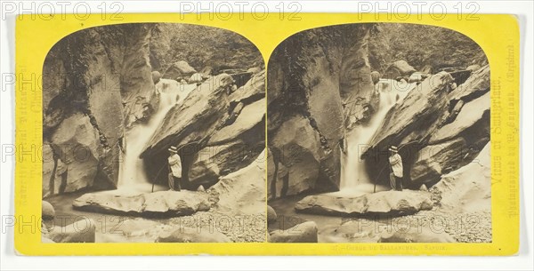 Gorges de Sallanches, Savoie, 1850/96. Creator: William England.