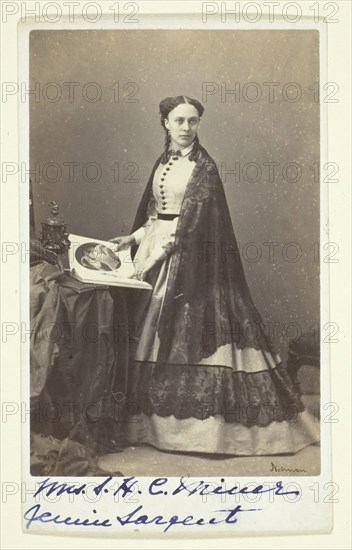 Mrs. S. H. C. Miner, 1846/1891. Creator: William Notman.