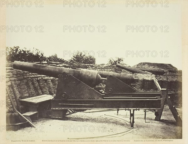 Battery No. 1, Near Yorktown, Virginia, May 1862. Creator: Wood & Gibson.