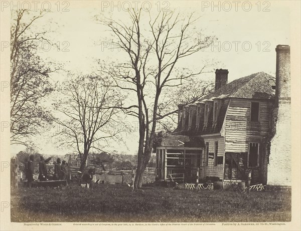 Moore House, Yorktown, Virginia, May 1862. Creator: Wood & Gibson.