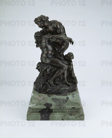 Bacchus Consoling Ariadne, modeled c. 1892  (cast 1903/07). Creator: Jules Dalou.