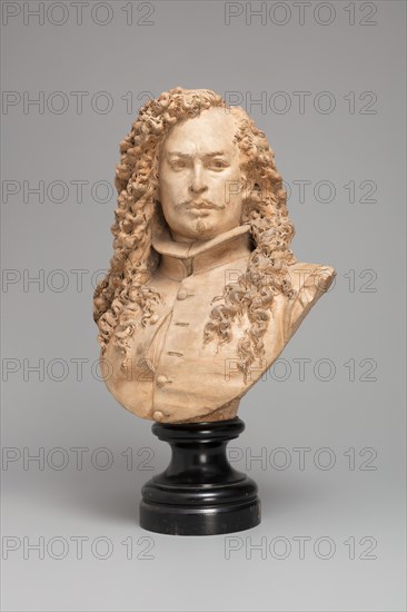 Bust of Murillo, c. 1872. Creator: Albert Ernest Carrier de Belleuse.