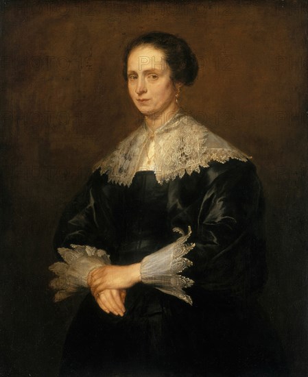 Helena Tromper Du Bois, c. 1631. Creator: Anthony van Dyck.