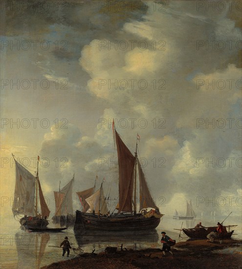 Coast Scene, mid-17th century. Creator: Reinier Zeeman.