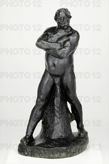 Portrait of Balzac, modeled 1893 (cast 1926/33). Creator: Auguste Rodin.