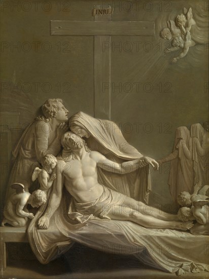 Deposition (after Antonio Canova), 1800. Creator: Bernardino Nocchi.