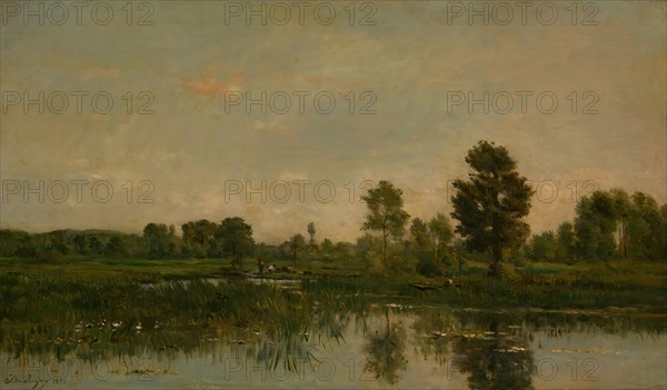 The Marsh, 1871. Creator: Charles Francois Daubigny.