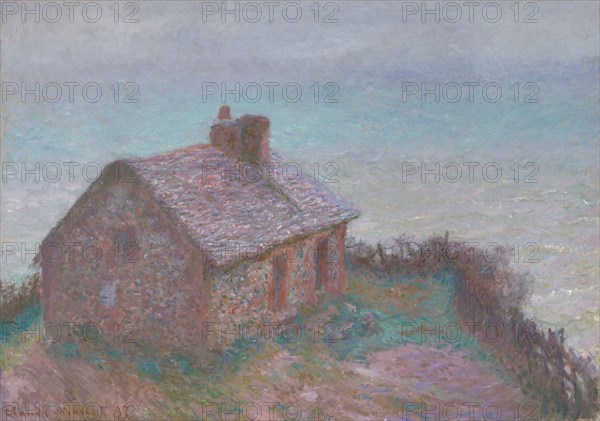 The Customs House at Varengeville, 1897. Creator: Claude Monet.