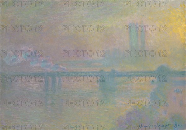 Monet, Le Pont de Charing Cross à Londres