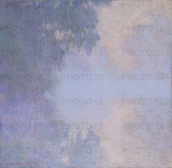 Branch of the Seine near Giverny (Mist), 1897. Creator: Claude Monet.