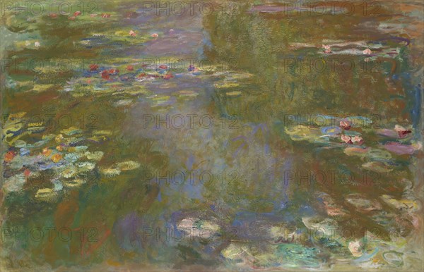 Water Lily Pond, 1917/19. Creator: Claude Monet.