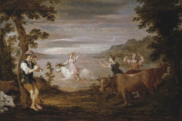 The Rape of Europa, 1654/56. Creator: David Teniers II.