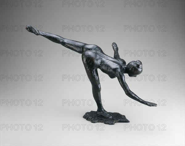 Arabesque, modeled 1885/90 (cast 1919/21). Creator: Edgar Degas.