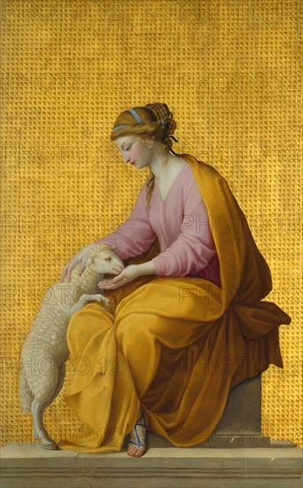 Meekness, 1650. Creator: Eustache Le Sueur.