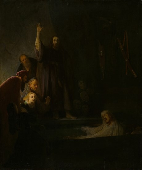 The Raising of Lazarus, 1630/35. Creator: Unknown.