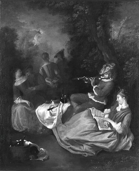 Fête Champêtre, 1725/1750. Creator: Unknown.