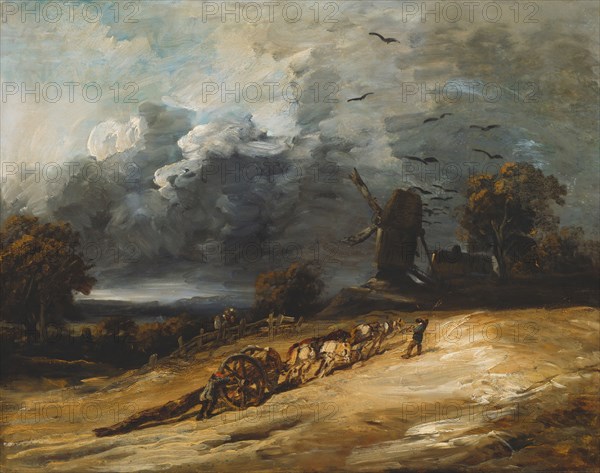 The Storm, 1814/30. Creator: Georges Michel.
