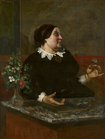 Mère Grégoire, 1855 and 1857/59. Creator: Gustave Courbet.
