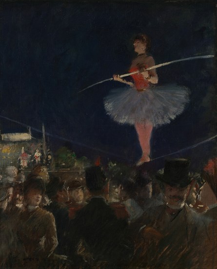 Tight-Rope Walker, c. 1885. Creator: Jean Louis Forain.