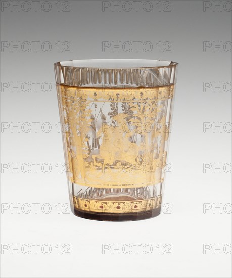 Beaker, Bohemia, c. 1730. Creator: Bohemia Glass.