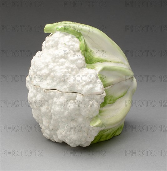 Cauliflower Tureen, Chelsea, c. 1755. Creator: Chelsea Porcelain Manufactory.