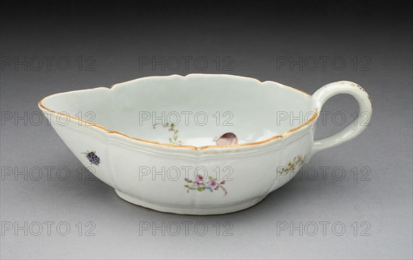 Sauceboat, Jingdezhen, c. 1750. Creator: Jingdezhen Porcelain.