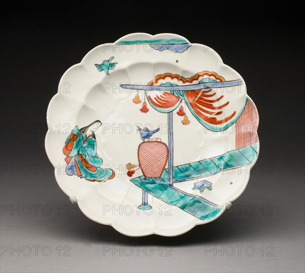 Plate, Chelsea, c. 1755. Creator: Chelsea Porcelain Manufactory.