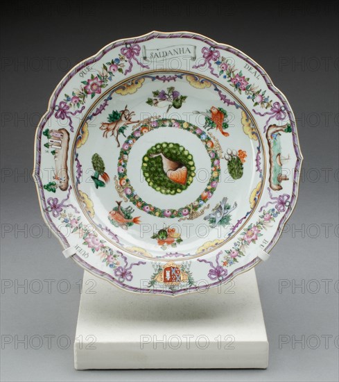 Soup Bowl, Jingdezhen, c. 1765. Creator: Jingdezhen Porcelain.