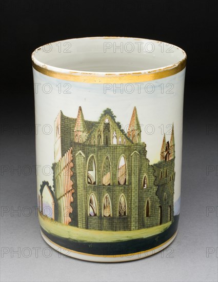 Tankard, Jingdezhen, c. 1785. Creator: Jingdezhen Porcelain.