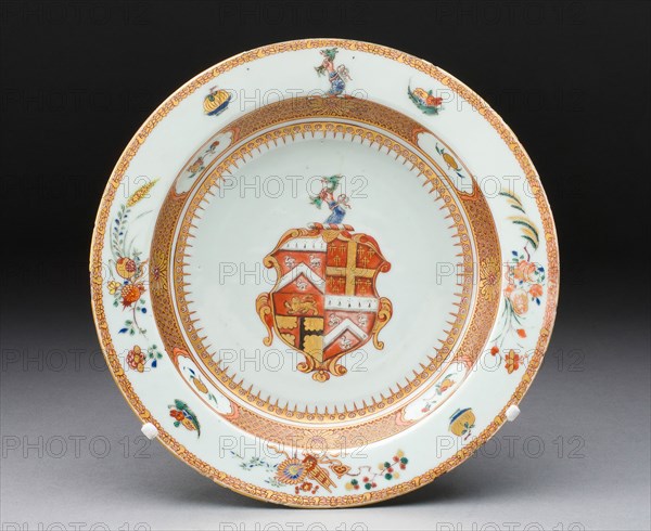 Soup Bowl, Jingdezhen, c. 1720. Creator: Jingdezhen Porcelain.