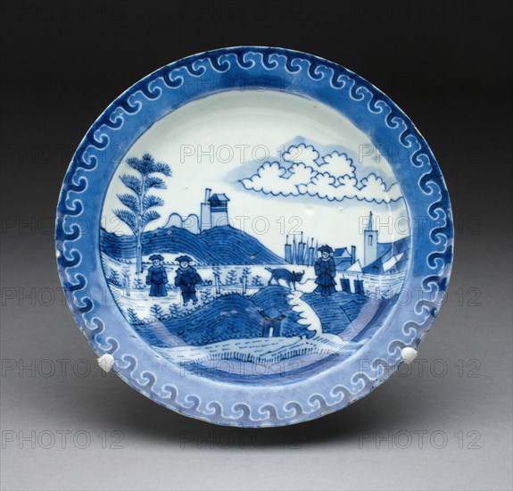 Plate, Jingdezhen, c. 1700. Creator: Jingdezhen Porcelain.