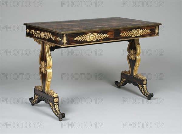 Sofa Table, England, c. 1805. Creator: Unknown.