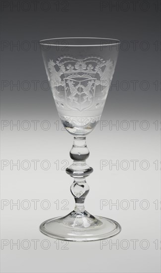 Wine Glass, England, c. 1740. Creator: Unknown.