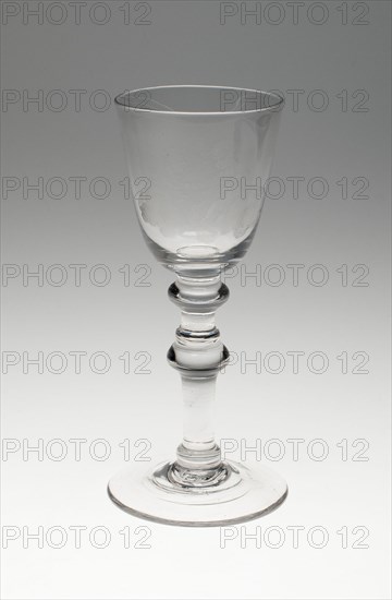 Wine Glass, England, c. 1795. Creator: Unknown.