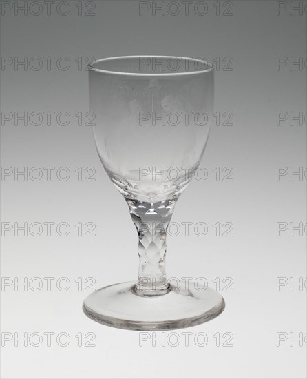 Wine Glass, England, January 26, 1795. Creator: Unknown.