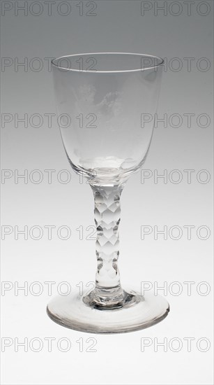 Wine Glass, England, c. 1795. Creator: Unknown.