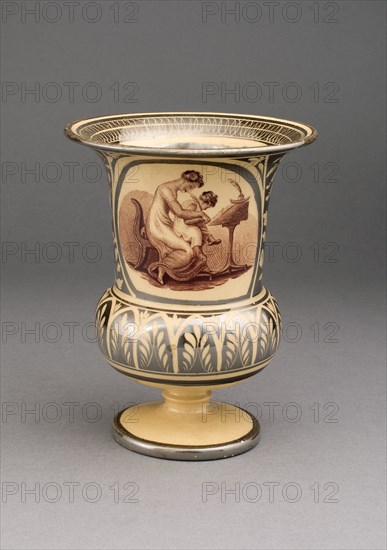 Vase, Leeds, c. 1820. Creator: Unknown.