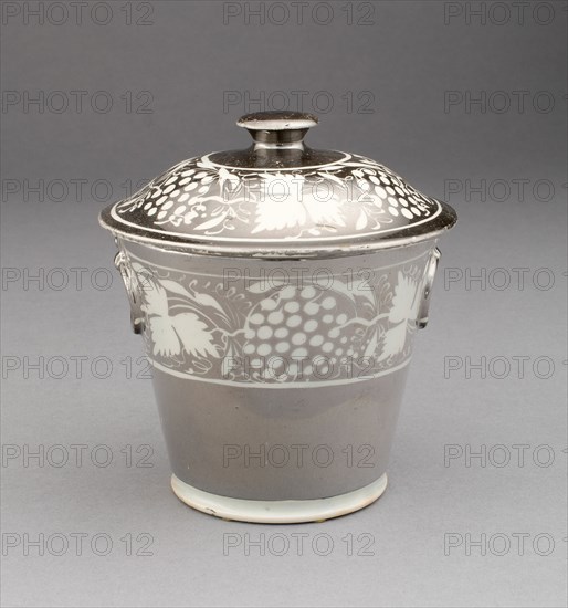 Jar, Staffordshire, c. 1820. Creator: Staffordshire Potteries.
