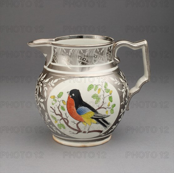 Pitcher, Staffordshire, 1810/20. Creator: Staffordshire Potteries.