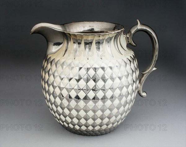 Pitcher, Staffordshire, 1810/20. Creator: Staffordshire Potteries.