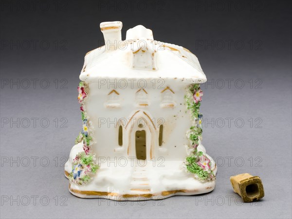 Incense Burner, Staffordshire, c. 1830. Creator: Staffordshire Potteries.