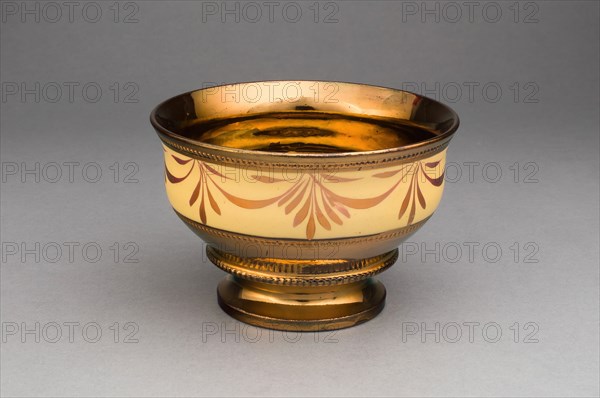 Bowl, Staffordshire, c. 1830. Creator: Staffordshire Potteries.