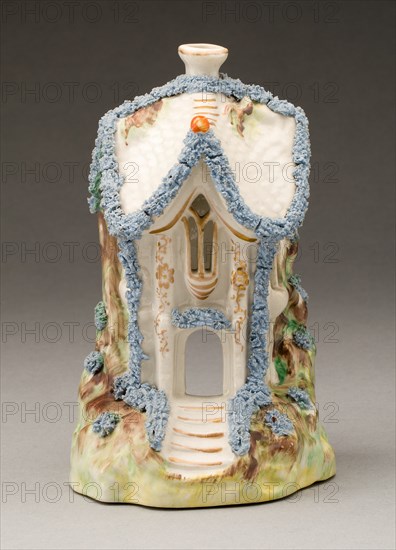 Incense Burner, Staffordshire, c. 1830. Creator: Staffordshire Potteries.