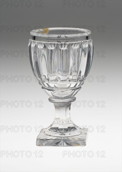 Claret Glass, Sussex, Early 19th century. Creator: Unknown.