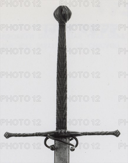 Two-Handed Sword, Germany, 1550/75. Creator: Unknown.