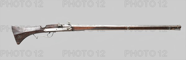 Matchlock Musket, Germany, c. 1600. Creator: Unknown.