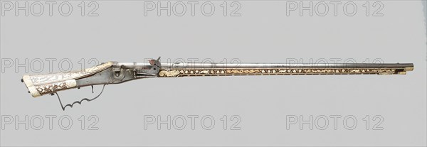 Wheellock Rifle, Austria, 1580-1600. Creator: Unknown.