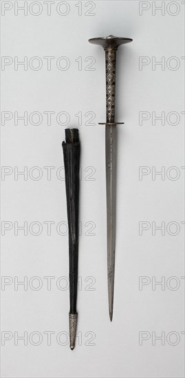 Roundel Dagger and Scabbard, Saxony, 1500/20. Creator: Unknown.