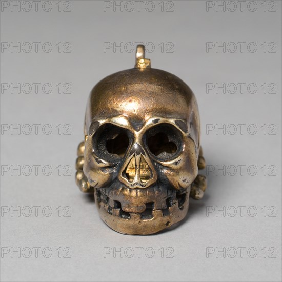 Spice Box Shaped as a Skull, Germany, 17th century. Creator: Unknown.